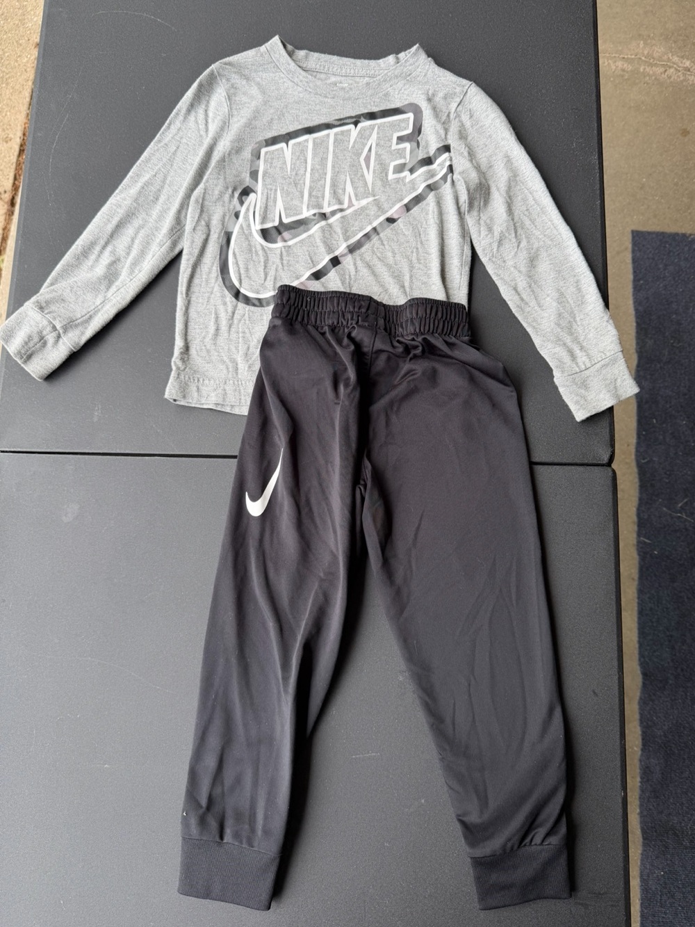 Nike Kids Set with Jogger Pants and Long Sleeve TShirt